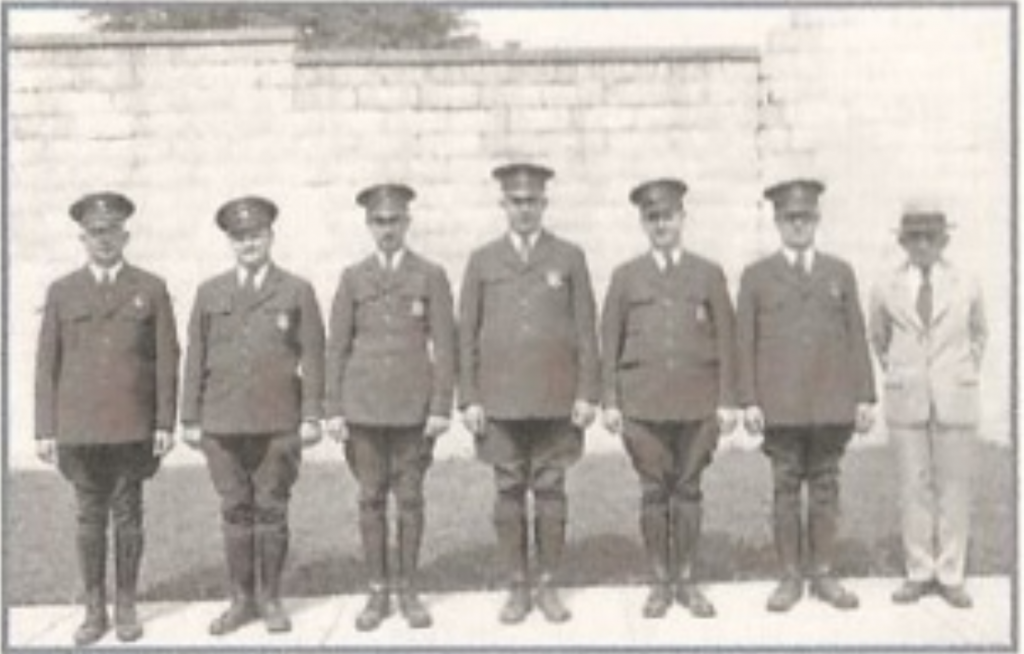 Bexley Police Department with Mayor Stephen Ludwig c.early 1930s